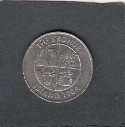 Beschrijving: 10 Kronur FISH